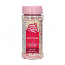 FunCakes Perlas blandas rosas y blancas